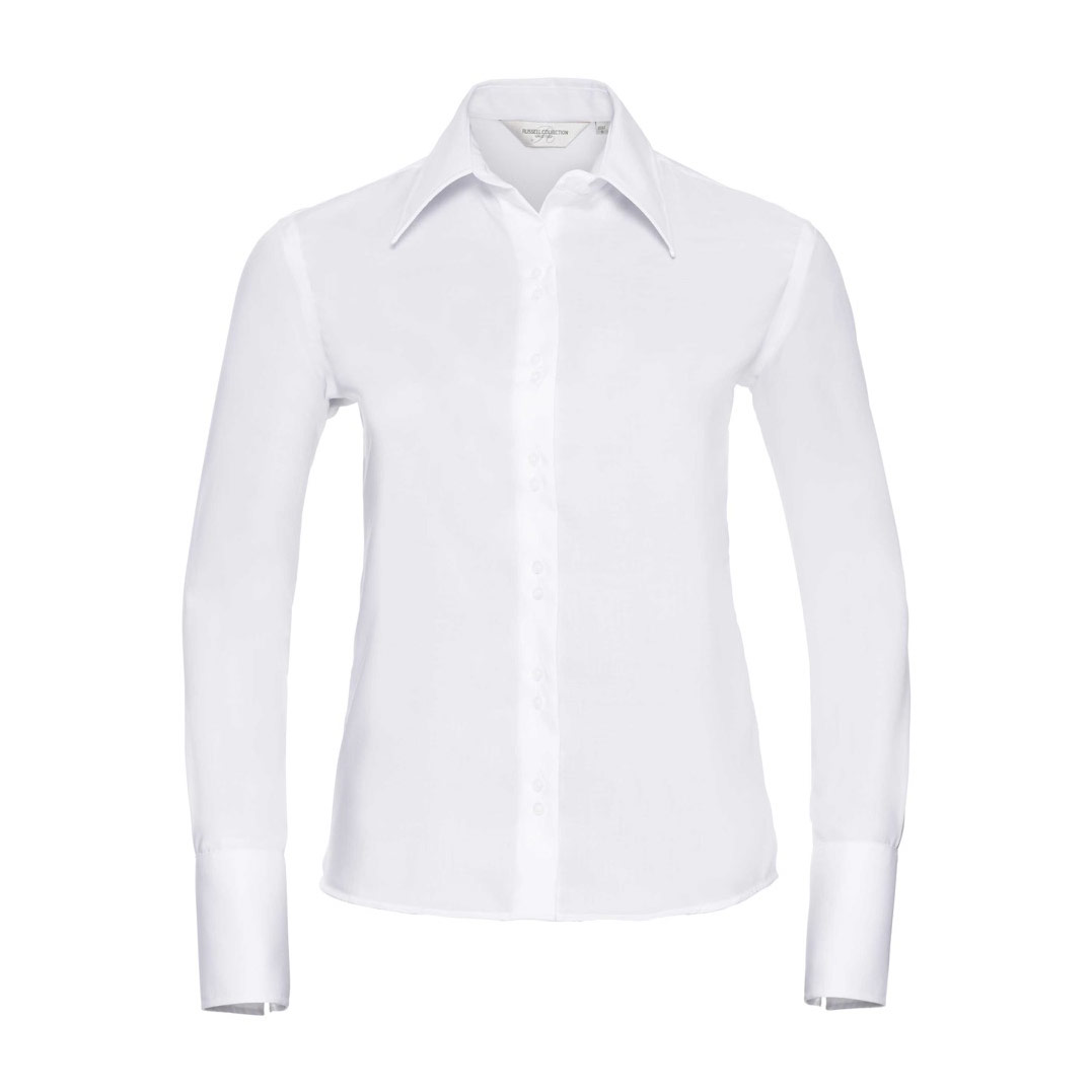 R956F-Ladies Long Sleeve Ultimate Non-Iron Shirt